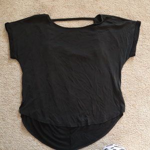 Black Lightweight T-shirt